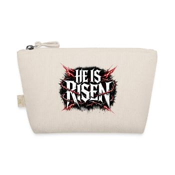 he is risen - Organic Pouch - nature - Front