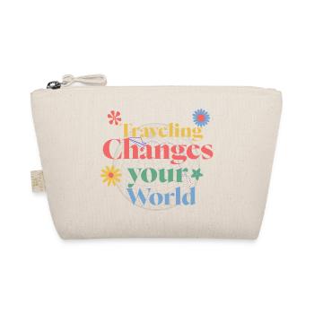 Le voyage change votre monde - Trousse biologique - nature - Devant
