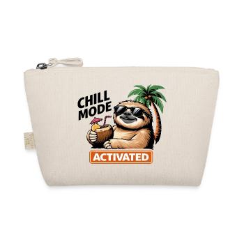 Tropical Sloth Activated Vibes - Organic Pouch - nature - Front