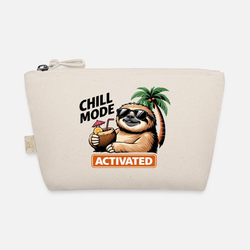 Tropical Sloth Activated Vibes Organic Pouch