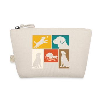 Labrador Retriever Father Dog Lover - Organic Pouch - nature - Front