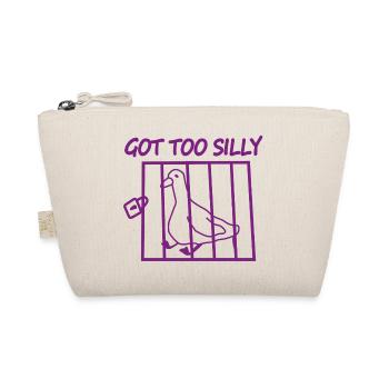 Got Too Silly Pigeon Cage - Organic Pouch - nature - Front