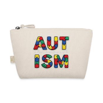 Fausse laine J’aime quelqu’un autiste - Trousse biologique - nature - Devant