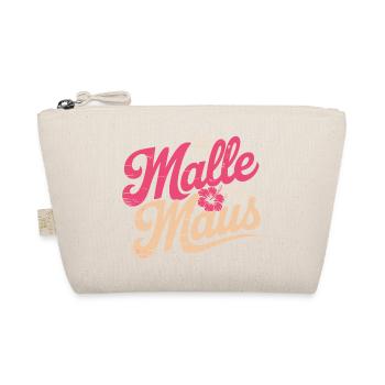 Mallemaus Bachelor Party Women Mallorca Fan Party Malle Mouse - Organic Pouch - nature - Front
