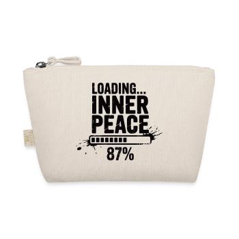 Loading Inner Peace - Sarkasmus Stress Shirt - Bio-Täschchen - Natur - Vorne