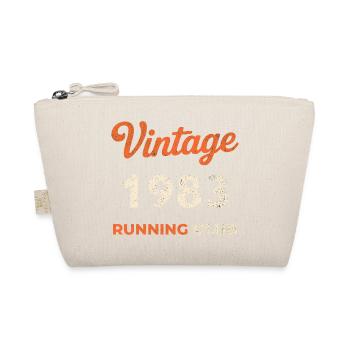 Idée de cadeau d’anniversaire vintage du club de course à pied 1983 - Trousse biologique - nature - Devant