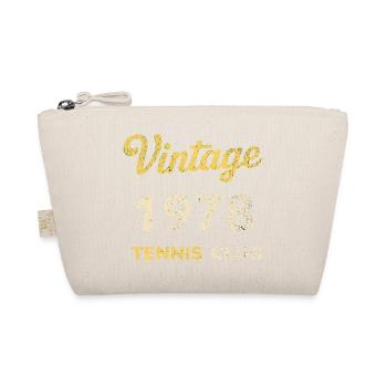 Cadeau d’anniversaire rétro vintage du Tennis Club 1978 - Trousse biologique - nature - Devant