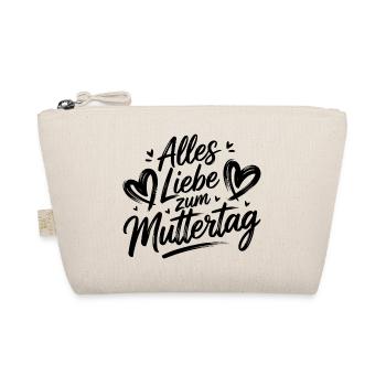 Mama Mutter - Alles Liebe zum Muttertag - Bio-Täschchen - Natur - Vorne