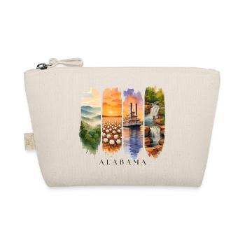 Alabama Vacation Travel – Southern States & Nature Motif - Organic Pouch - nature - Front