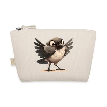 Magpies Magpie - Organic Pouch - nature - Front