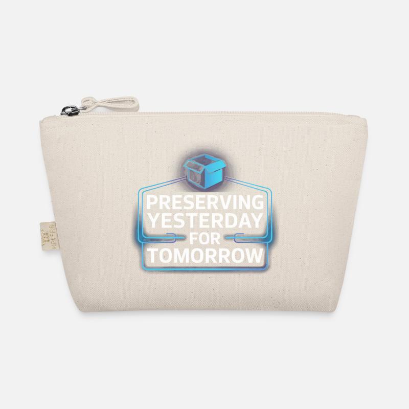 Neon Nostalgia: Preserving Yesterday Organic Pouch