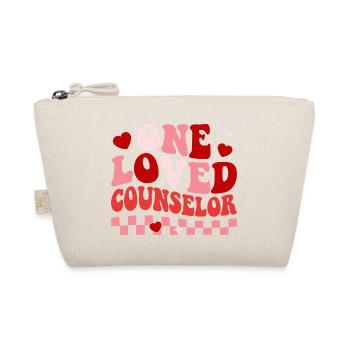 One Loved Counselor - Organic Pouch - nature - Front