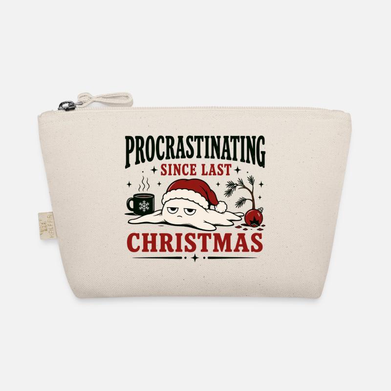 Procrastinating Since Last Christmas Bio-Täschchen