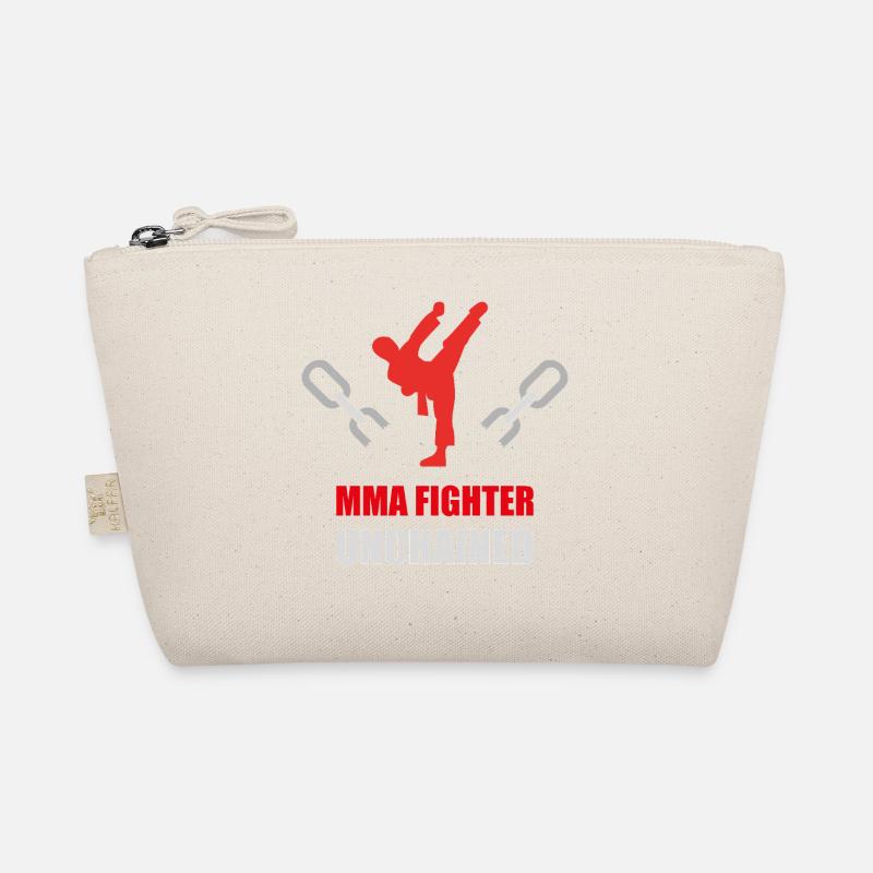 MMA Cage Fighter Combat Sport Organic Pouch