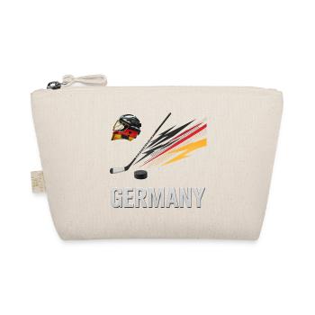 Deutschland Eishockey Kraft - Bio-Täschchen - Natur - Vorne