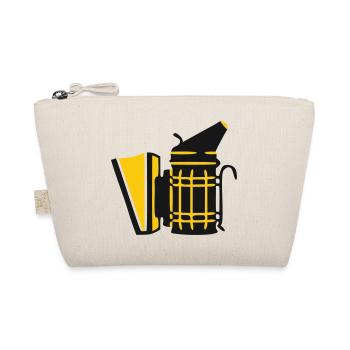 Beekeeper Smoker Beekeeping Bee Whisperer Logo - Organic Pouch - nature - Front