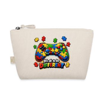 Autism Gamer Videospiel-Controller - Bio-Täschchen - Natur - Vorne