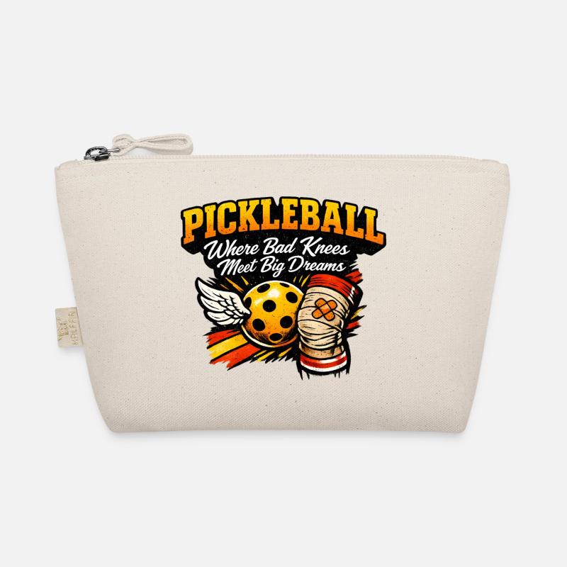 Pickleball Big Dreams, Knee Power Organic Pouch