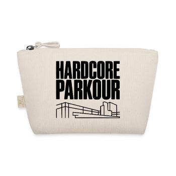 Hardcore Parkour - Bio-Täschchen - Natur - Vorne