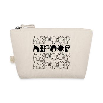 Typographie hip-hop logo audacieux T-shirt - Trousse biologique - nature - Devant