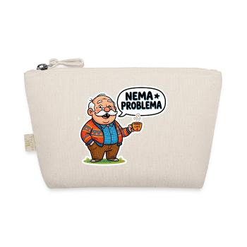 Nema Problema Shirt Lustig Balkan Jugo Geschenk - Bio-Täschchen - Natur - Vorne