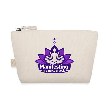 Manifesting my next snack - Organic Pouch - nature - Front