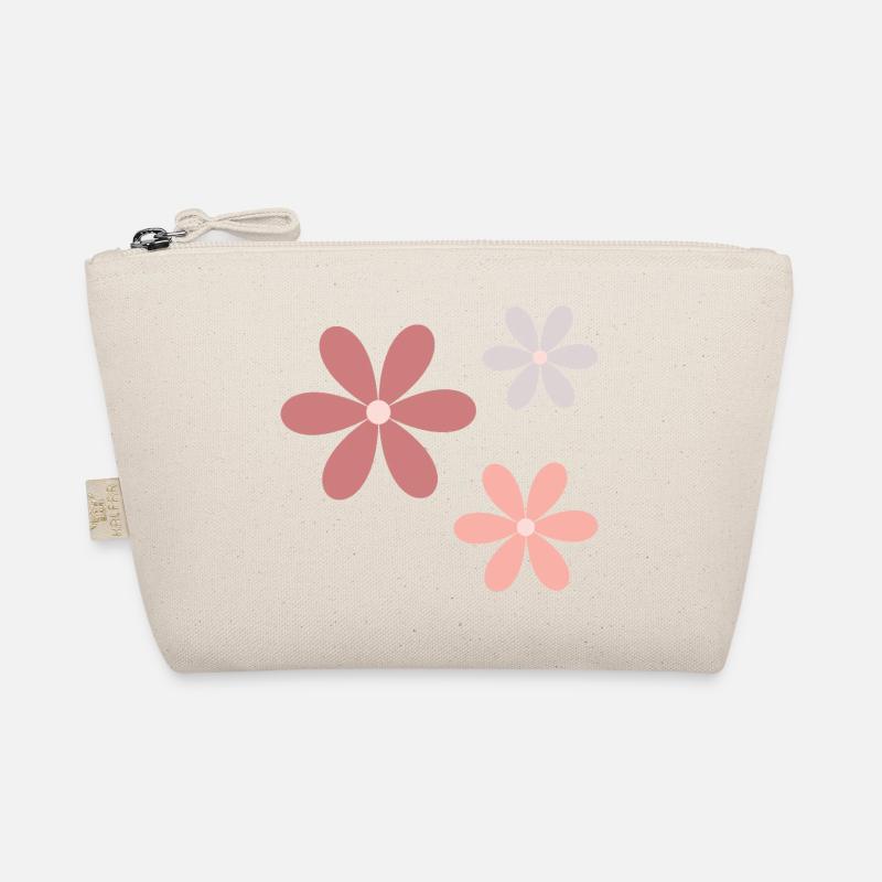 Motif de fleurs pastel Trousse biologique