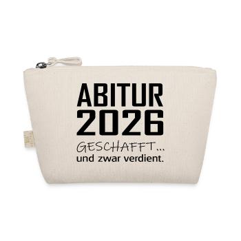 ABITUR 26 - Bio-Täschchen - Natur - Vorne