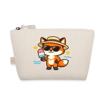 Renard d’été avec chapeau et glace - Trousse biologique - nature - Devant