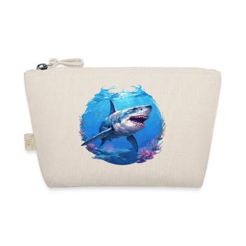 Sharks Shark - Organic Pouch - nature - Front