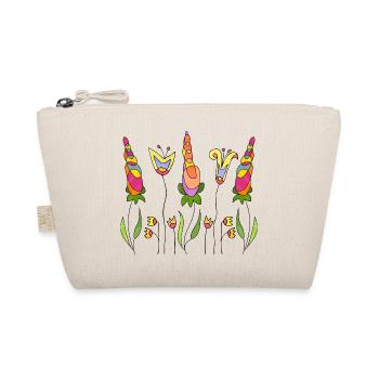 Blumen - Bio-Täschchen - Natur - Vorne