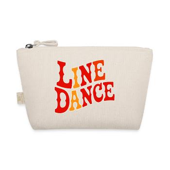 Line Dance Love - Organic Pouch - nature - Front