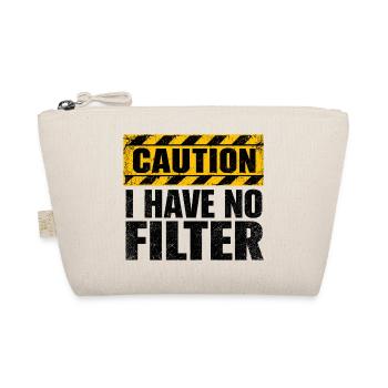 Attention : je n’ai pas de filtre sarcasme ironie humour - Trousse biologique - nature - Devant