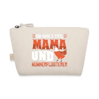 Hühnerflüsterer Huhn Hühnerhalter Hühner - Bio-Täschchen - Natur - Vorne