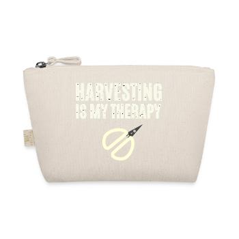 Harvesting Is My Therapy - Organic Pouch - nature - Front