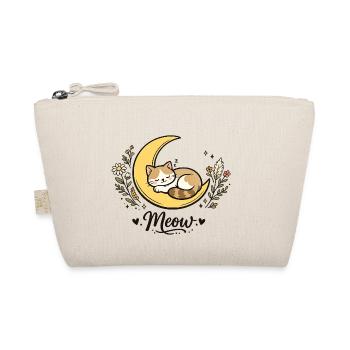Cat Moon Plants Line Cat Lover Design - Trousse biologique - nature - Devant