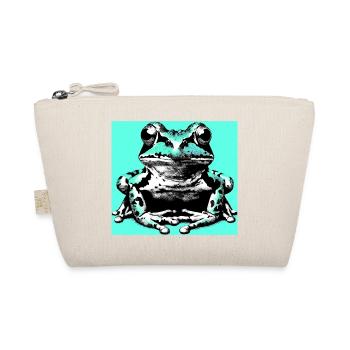 frog - Organic Pouch - nature - Front