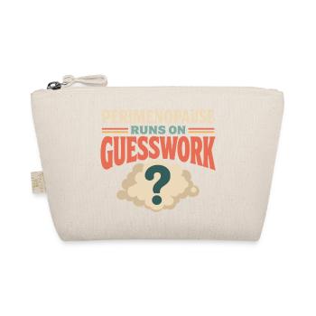 Perimenopause Brain Fog Menopause Midlife Gift - Organic Pouch - nature - Front