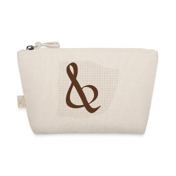 Motif d’étanche et marron - Trousse biologique - nature - Devant