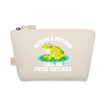 Frog Catcher Patcher Frog - Bio-Täschchen - Natur - Vorne