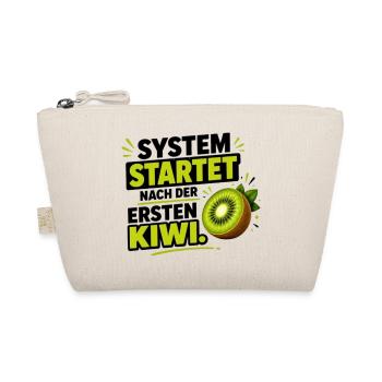 System startet nach der ersten Kiwi - Bio-Täschchen - Natur - Vorne