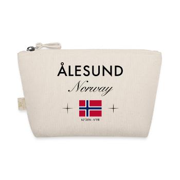 Ålesund Norwegen Koordinaten Reise Souvenir - Bio-Täschchen - Natur - Vorne