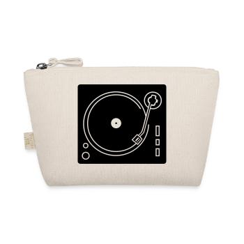 DJ-Plattenspieler - Bio-Täschchen - Natur - Vorne