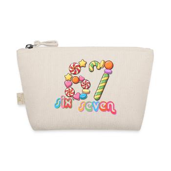 67 meme Candy Carousel Whimsy - Organic Pouch - nature - Front