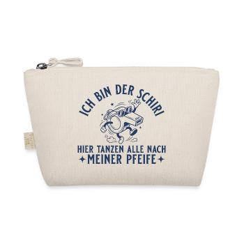 Schiedsrichter Retro Pfeife Unparteiischer - Bio-Täschchen - Natur - Vorne