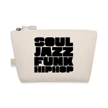 Soul Jazz Funk HipHop - Organic Pouch - nature - Front