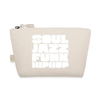 Soul Jazz Funk HipHop Typeface - Organic Pouch - nature - Front