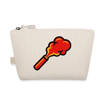 Bengalfeuer Pyro Rauch Icon - Bio-Täschchen - Natur - Vorne