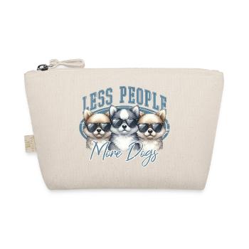 Dog Saying - Organic Pouch - nature - Front