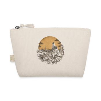 Funny pigeon fancier pigeon sport carrier pigeon heart - Organic Pouch - nature - Front